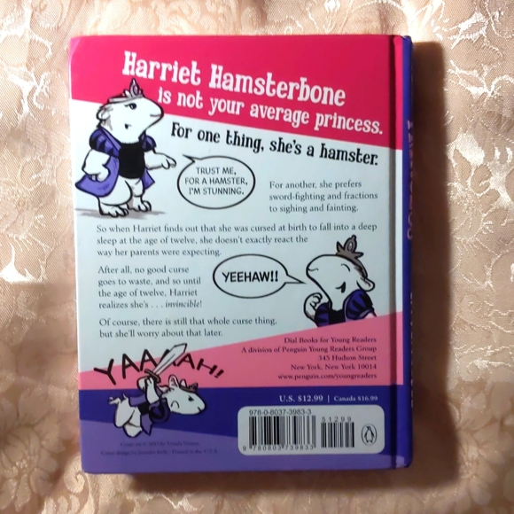 Hamster Princess: Harriet the Invincible by Ursula Vernon Hardback - Picture 2 of 4